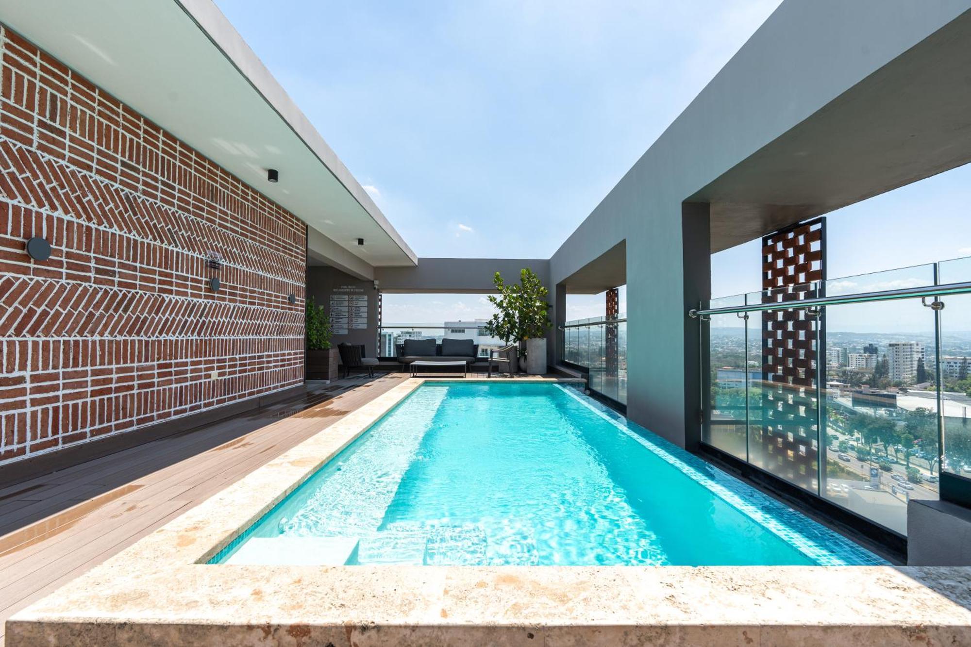 Modern Luxury Condo With Rooftop Pool & Gym Santiago De Los Caballeros Extérieur photo