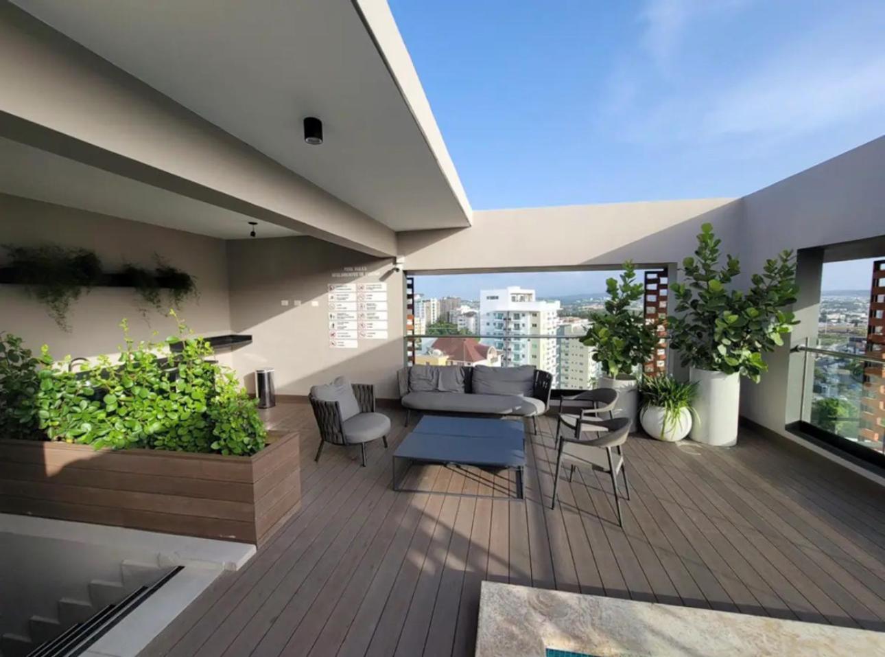Modern Luxury Condo With Rooftop Pool & Gym Santiago De Los Caballeros Extérieur photo